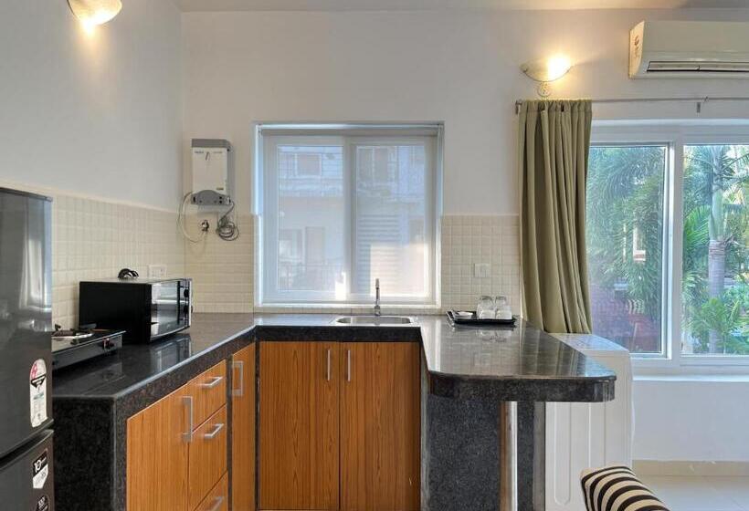带1个卧室的公寓, Rainforest Enclave, Arpora   10 Mins To Baga Beach