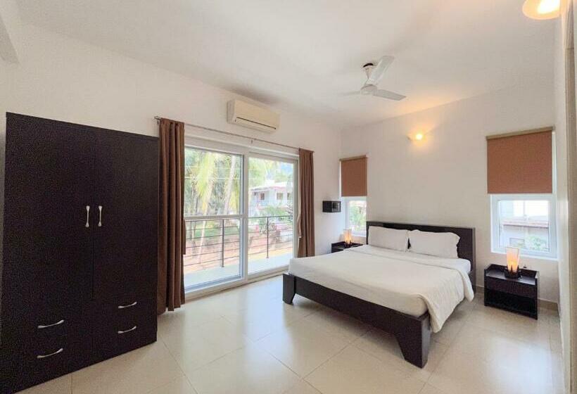 带1个卧室的公寓, Rainforest Enclave, Arpora   10 Mins To Baga Beach