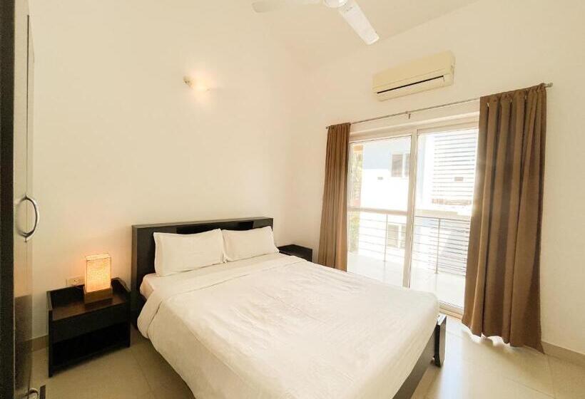 带露台两卧公寓, Rainforest Enclave, Arpora   10 Mins To Baga Beach