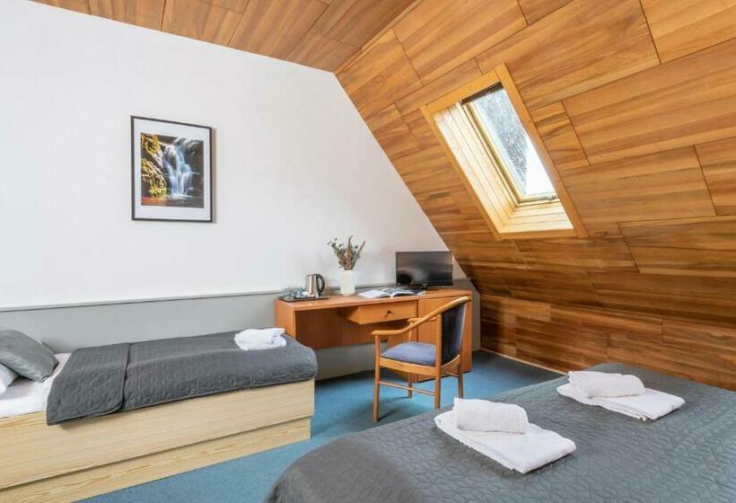 Номер Стандарт Трехместный, Wellness Hotel šedý Vlk