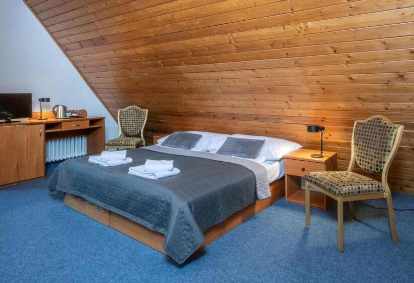 Трехместный Номер Стандарт с Балконом, Wellness Hotel šedý Vlk