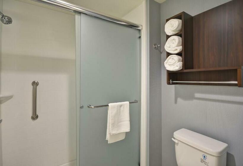 带大床的复式套间, Homewood Suites By Hilton Phoenix Tempe Asu Area