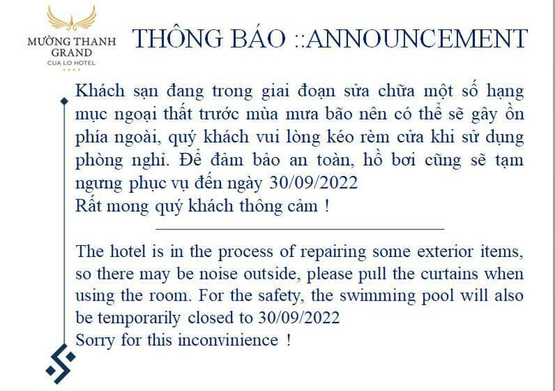 سوییت با چشم‌انداز دریا, Muong Thanh Grand Cua Lo