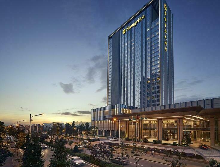 디럭스 룸 도시 전망, Shangrila Tangshan