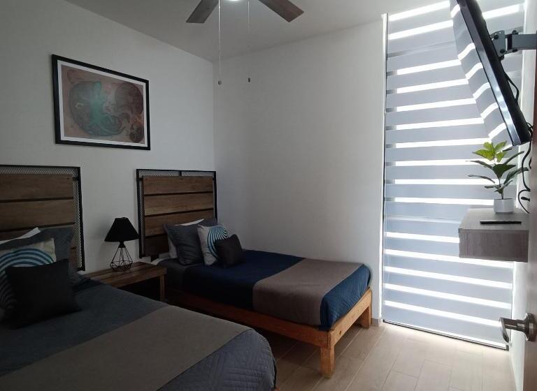 Appartement met 1 Slaapkamer met Terras, Ribera De Chapala Suites