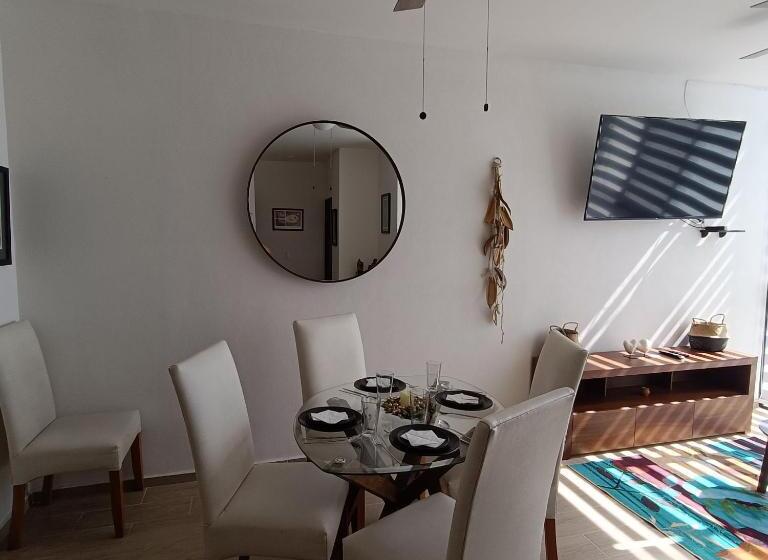 Appartement met 1 Slaapkamer met Terras, Ribera De Chapala Suites