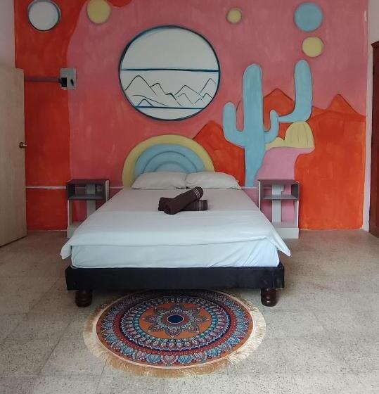اتاق استاندارد با بالکن, Garden House Puerto López
