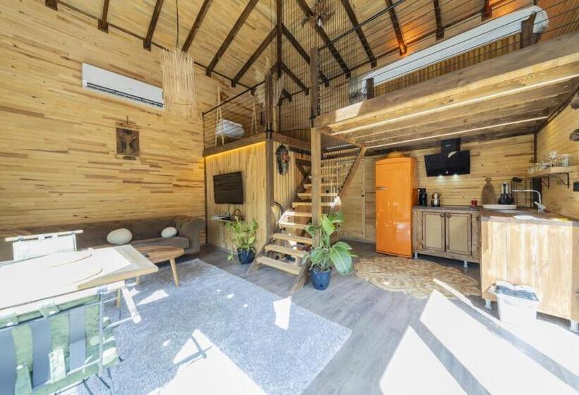 Апартаменты 1 Спальня, Peaceful Bungalow In Nature W Garden In Antalya