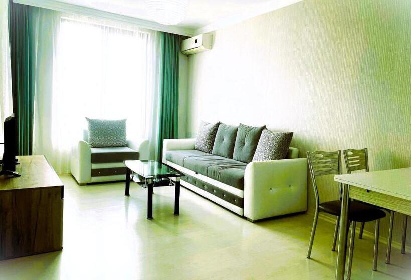 آپارتمان 1 خوابه با چشم‌انداز استخر, Apartments Stamopolu Lux With Pool View