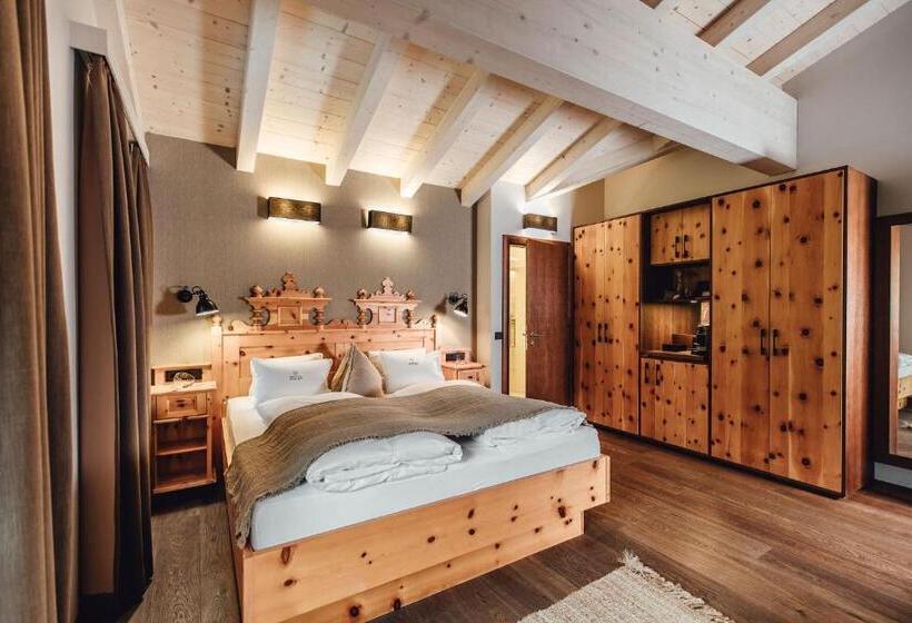 اتاق استاندارد با بالکن, Familien Natur Resort Moar Gut