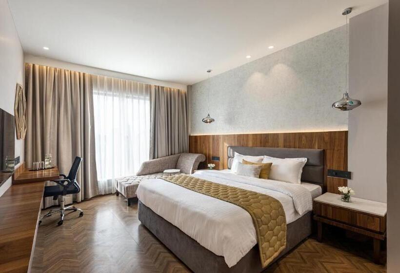 带大床的标准间, Lakshya Inn