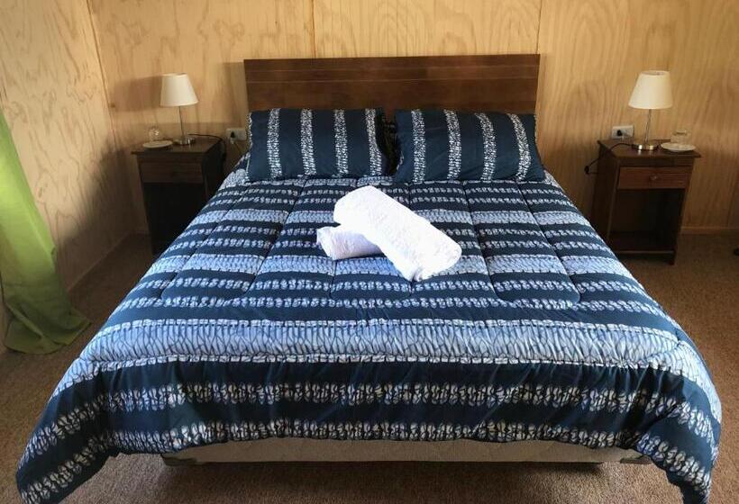 标准间带阳台, Monte Campamento Hostel