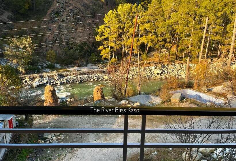 스탠다드 룸 킹사이즈 침대, Mid Orchard Kasol L River Side  Pure Veg Hotel In Kasol