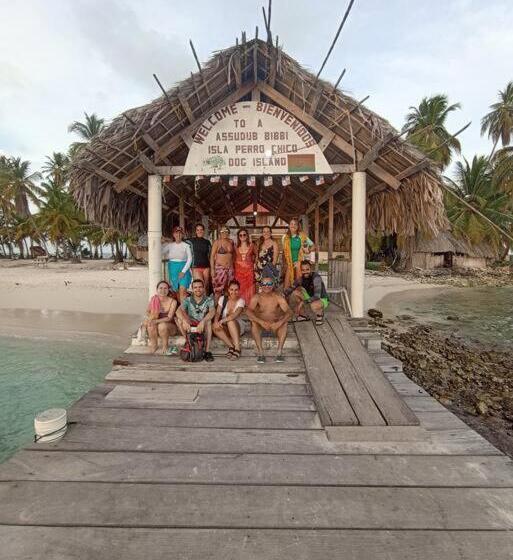 Апартаменты 1 Спальня с Балконом, Cabañas Sobre El Mar En Guna Yala