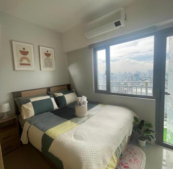 带1个卧室的带阳台的公寓, Era Suites Staycation At Quezon City