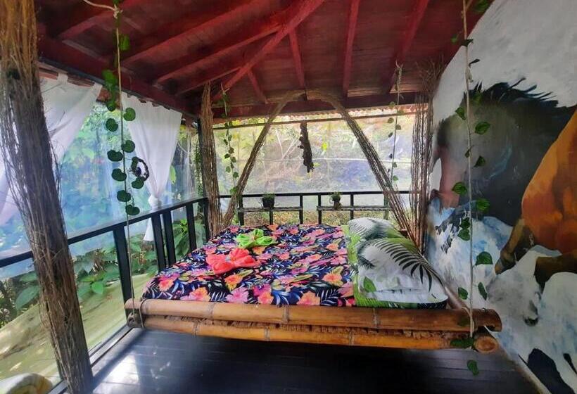 Номер Стандарт Вид на Сад, Eco Hostal Tierra De Agua Y Fuego