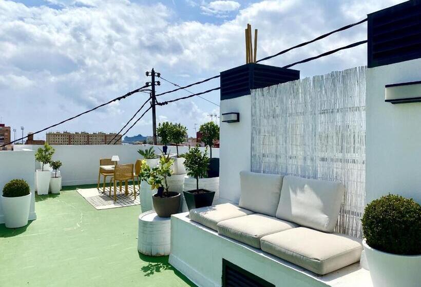 اتاق استاندارد یک نفره, Nueva Habitacion A Metros De Playa Con Cocina Y Wc Compartido, Terraza Y Zonas Comunes 3ac