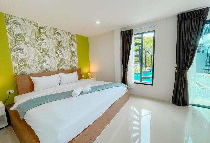 デラックスルーム, Chanakarn Pool Access Rawai