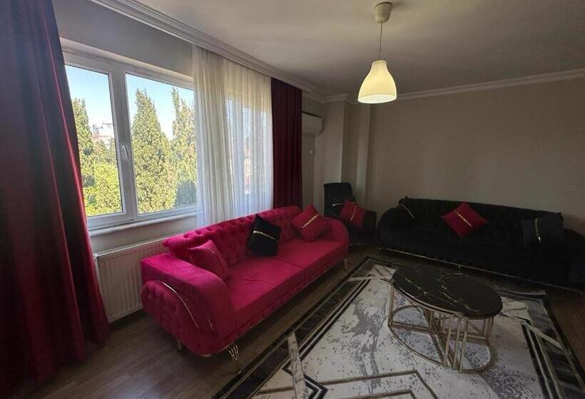 带1个卧室带花园景观的公寓, şişli Osmanbey 2+1 Mado 9