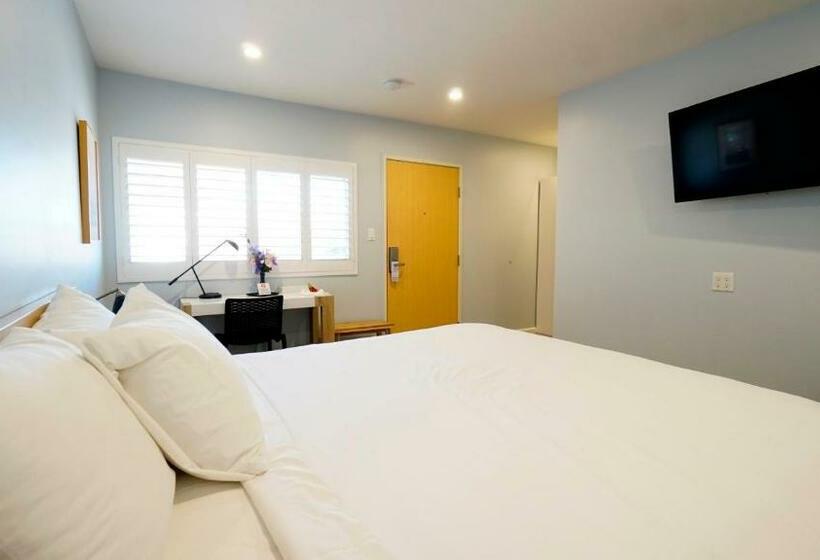 스탠다드 룸 킹사이즈 침대, El Royale Hotel Near Universal Studios