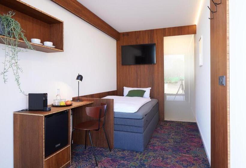 高级单人间, Tin Inn L Hückelhoven Einfach Gut   Das Hotel Aus Hochwertig Ausgebauten überseecontainern