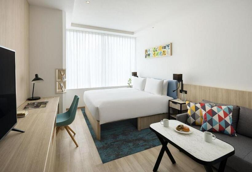 اتاق استاندارد با تخت بزرگ, Hyatt House Tokyo Shibuya