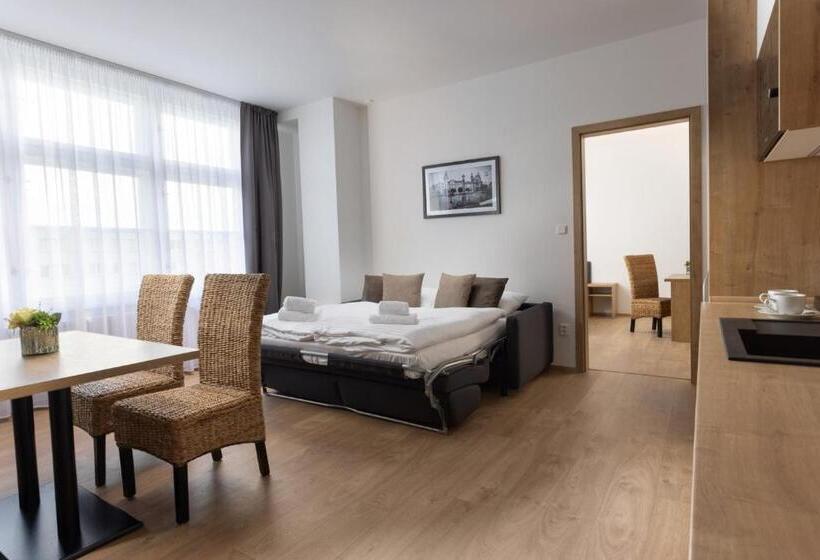 Апартаменты Deluxe 2 Спальни, Residence Morris Mladá Boleslav