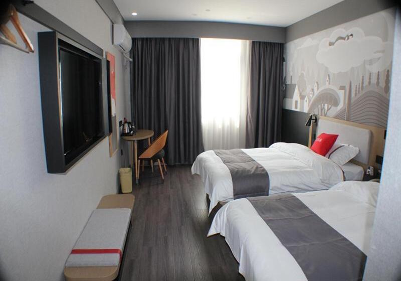 Семейный Номер, Thank Inn Plus Chuzhou Mingguang Starlight Trade City