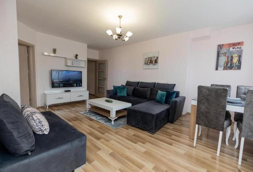 آپارتمان سوپریور 1 خوابه, Dodona Aparthotel In Prishtina