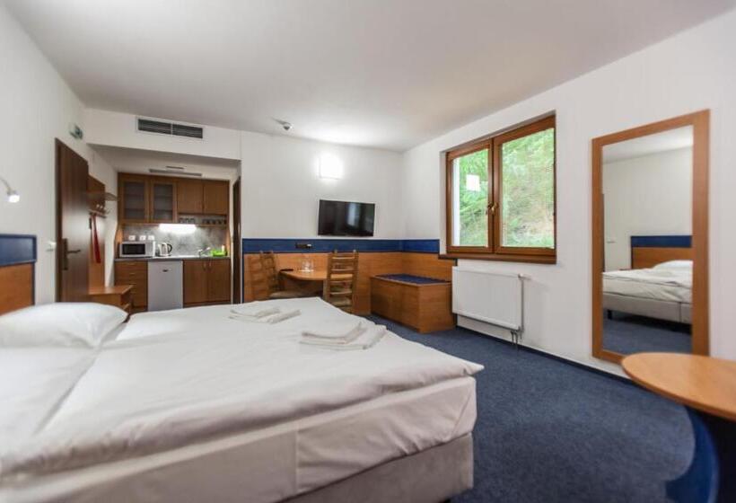 Апартаменты 1 Спальня, Kaskáda Kurdějov   Bed And Breakfast