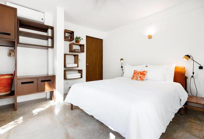 バルコニー付き１ベッドルームアパートメント, Casa De Piedra Tulum