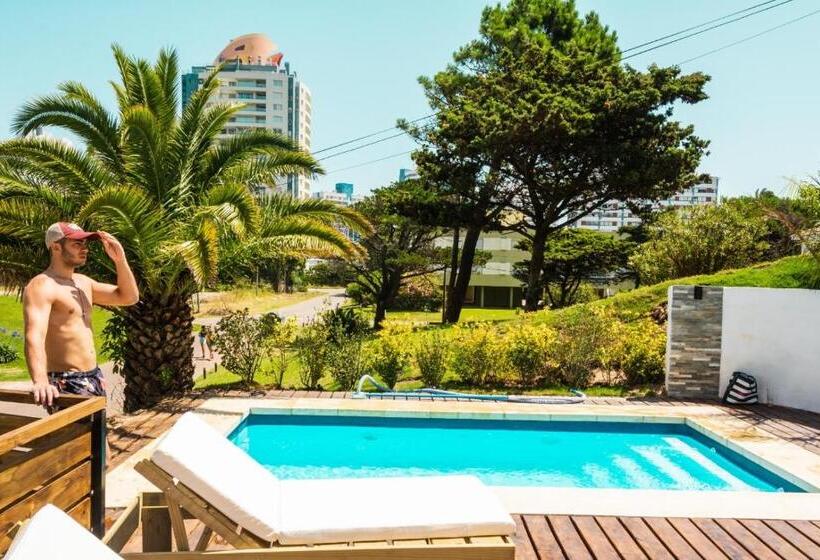 带共用浴室的标准房间, Atlantic Hostel Punta Del Este