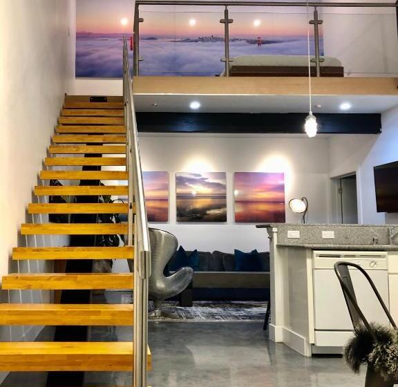 低层单卧公寓, Petaluma Warehouse Lofts Unit C