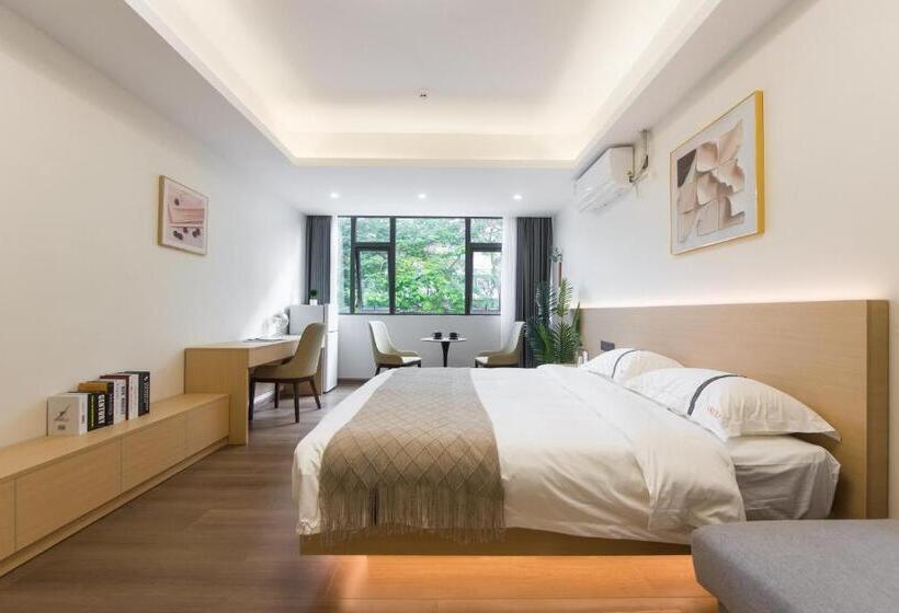 غرفة تنفيذية, Weisu Service Apartment   Shenzhen Songpingshan Science And Technology Park Store