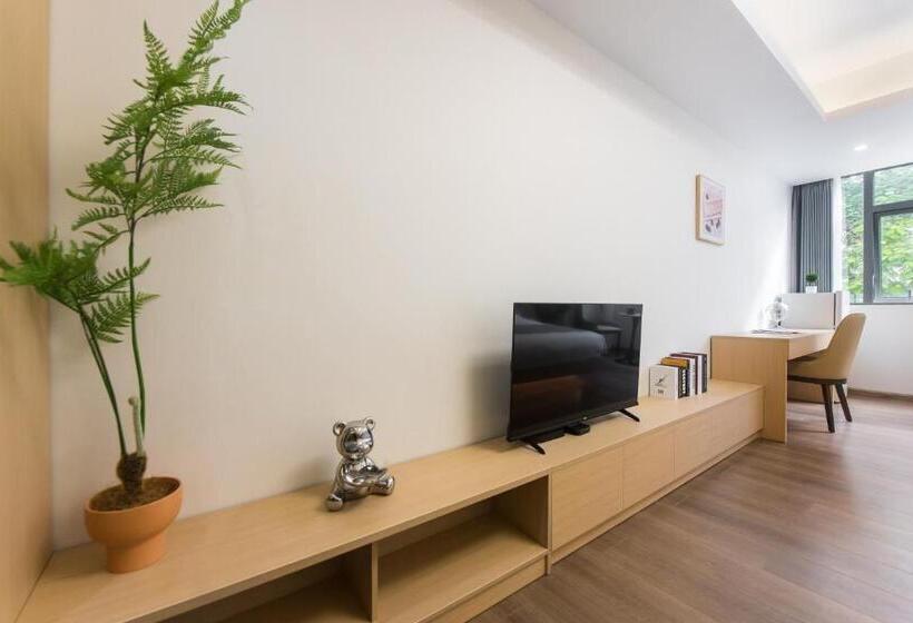 غرفة تنفيذية, Weisu Service Apartment   Shenzhen Songpingshan Science And Technology Park Store