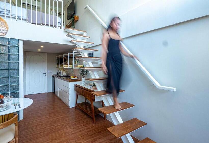 Студио Стандарт с Террасой, Tarate Loft Studio Ubud