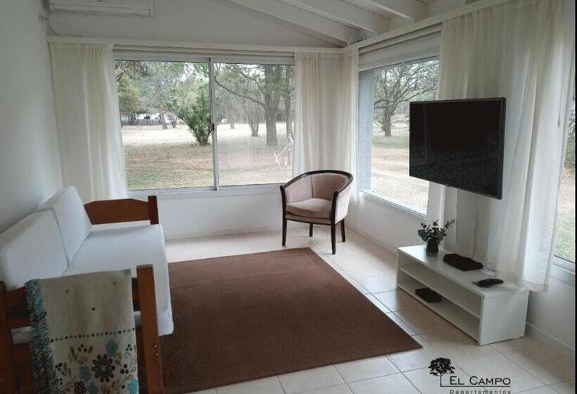 Апартаменты 1 Спальня Вид на Бассейн, El Campo Departamentos