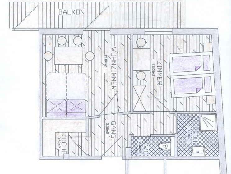 Апартаменты 1 Спальня, Chalet Elfriede