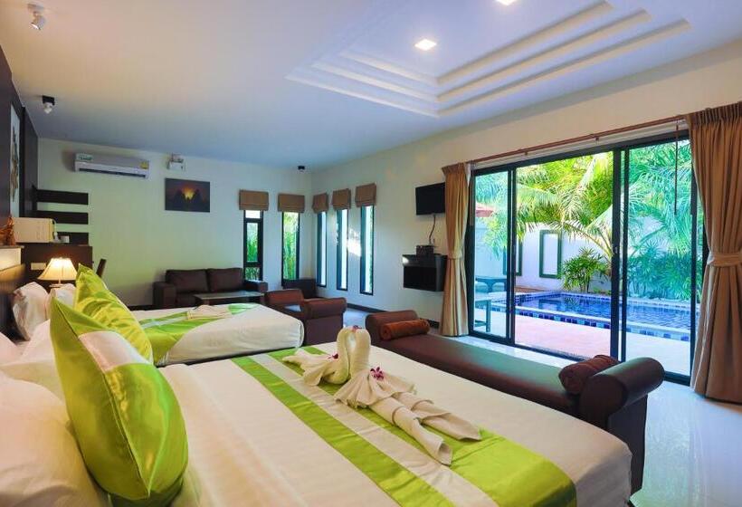 Семейный Номер Deluxe, 3z Pool Villa And