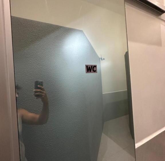 스탠다드 트리픔 룸 공동욕실, Quarto Privativo Com Banheiro Compartilhado Em Pousada Recém Construída,a 500mts Do Pátio Do Forró