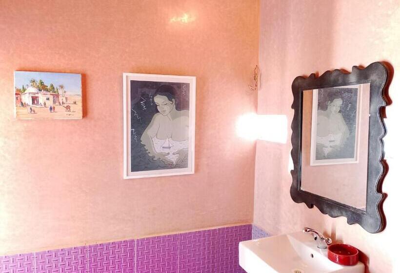 디럭스 룸 측면 바다 전망, Riad Ocean Beach Douira