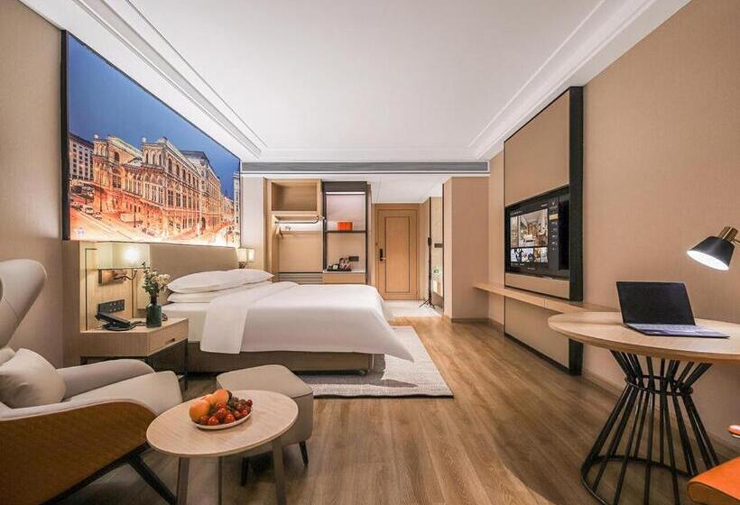 Номер Стандарт Вид на Реку, Vienna International Hotel Lanzhou Sasseur Outlets & Yellow Riverside
