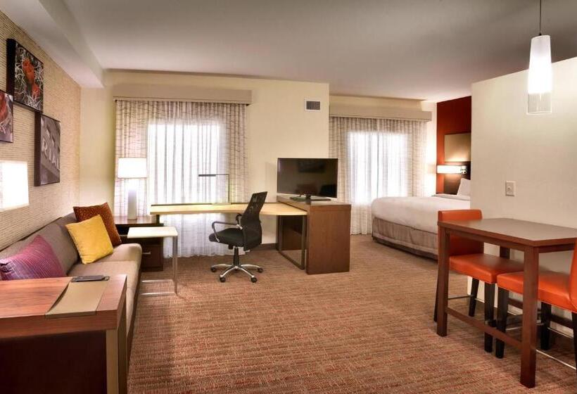 带大床的标准工作室, Residence Inn By Marriott Casper