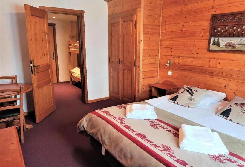 Четырехместный Номер Стандарт, Epicéa Lodge Hôtel
