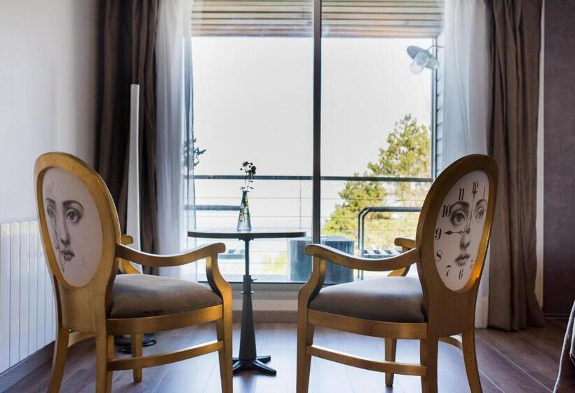 اتاق لوکس با چشم‌انداز دریا, Domaine Du Grand Bec