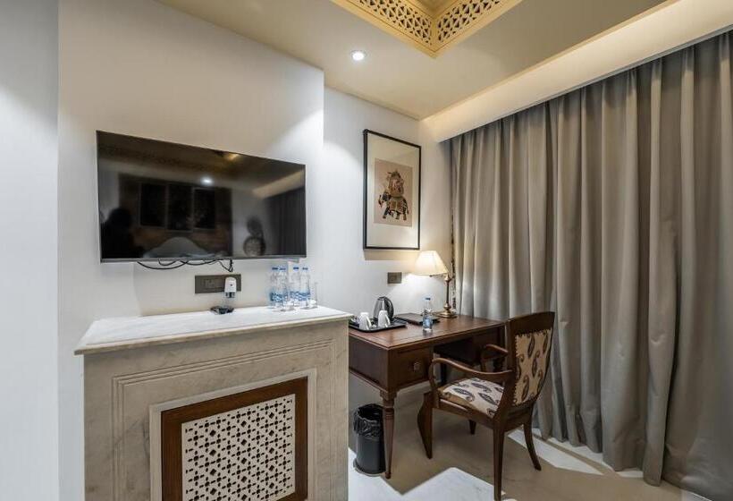 빌라 1 베드룸 - 수영장, Juna Mahal Jungle Resort Ranthambore