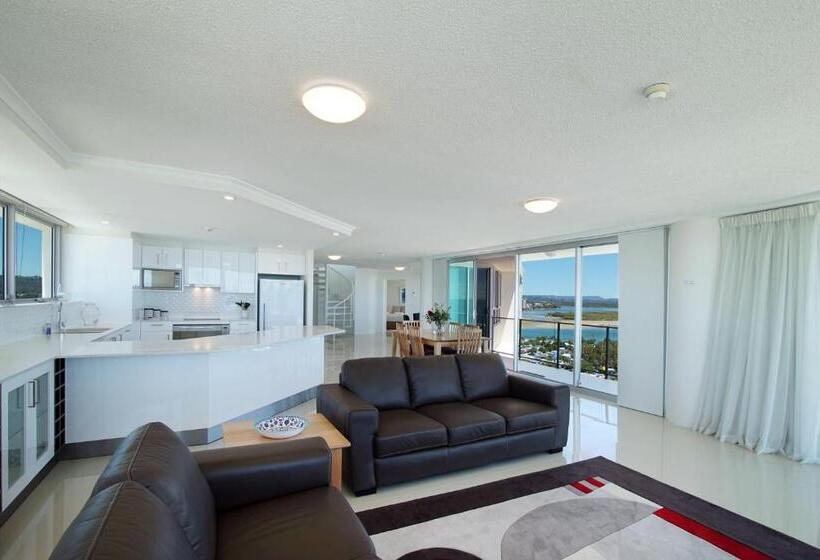 Апартаменты Пентхаус 1 Спальня, Chateau Royale Beach Resort Maroochydore