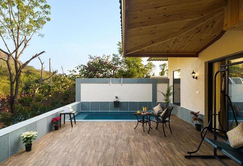 ویلای یک اتاق خوابه با استخر شنا, Anandam   Jacuzzi & Private Pool Villas In Udaipur