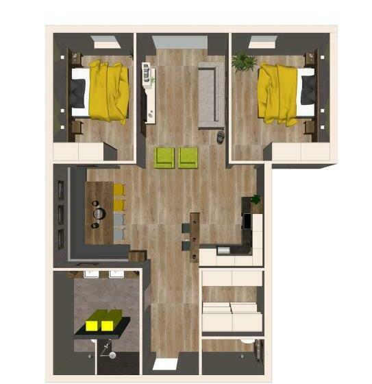 Апартаменты 2 Спальни, Aparthotel Alptirol