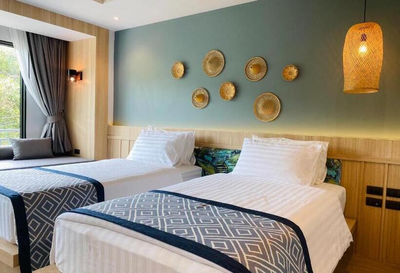 اتاق لوکس با چشم‌انداز استخر, Baan Taranya Koh Yao Yai Resort
